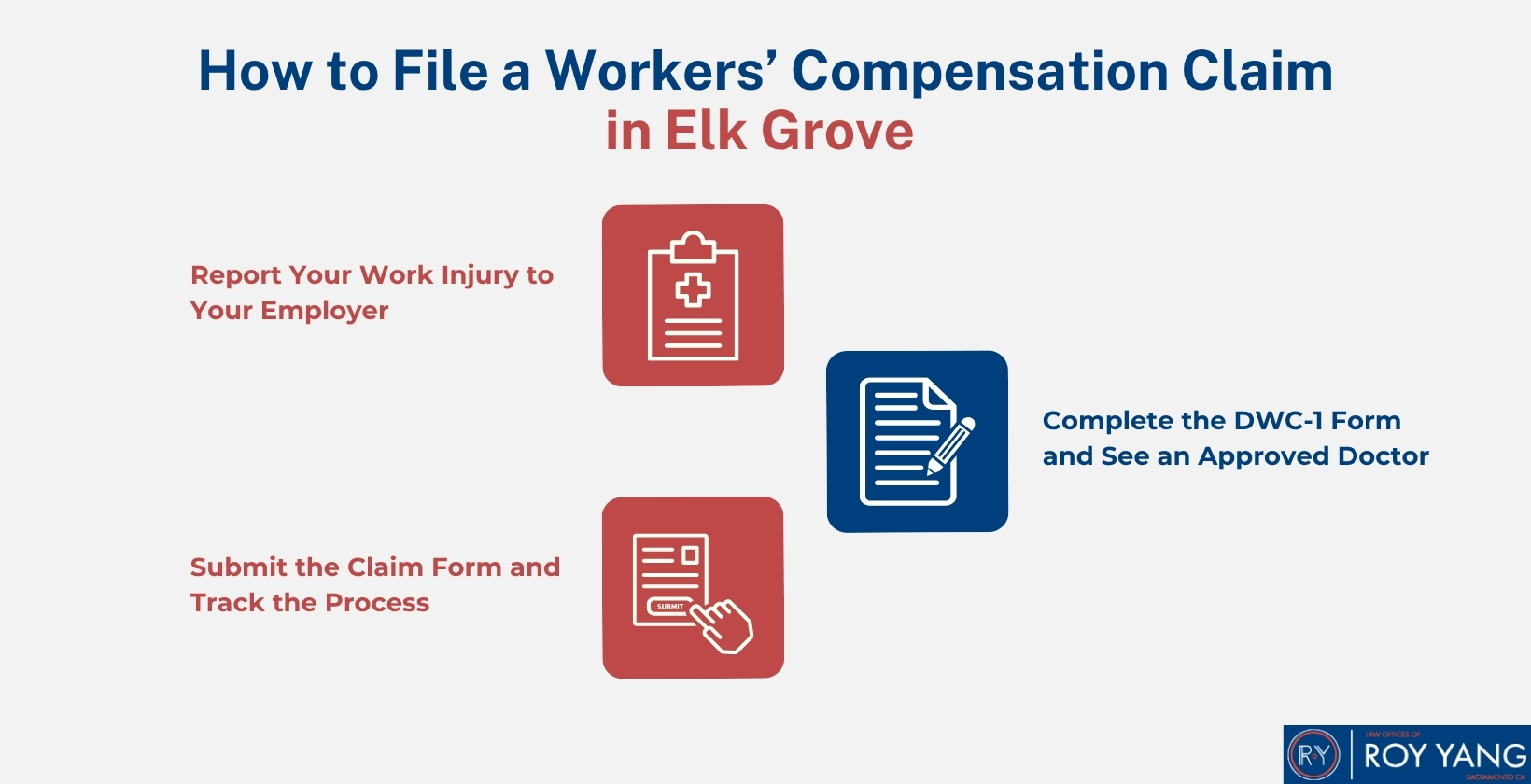 How to file a workers’ compensation claim in Elk Grove