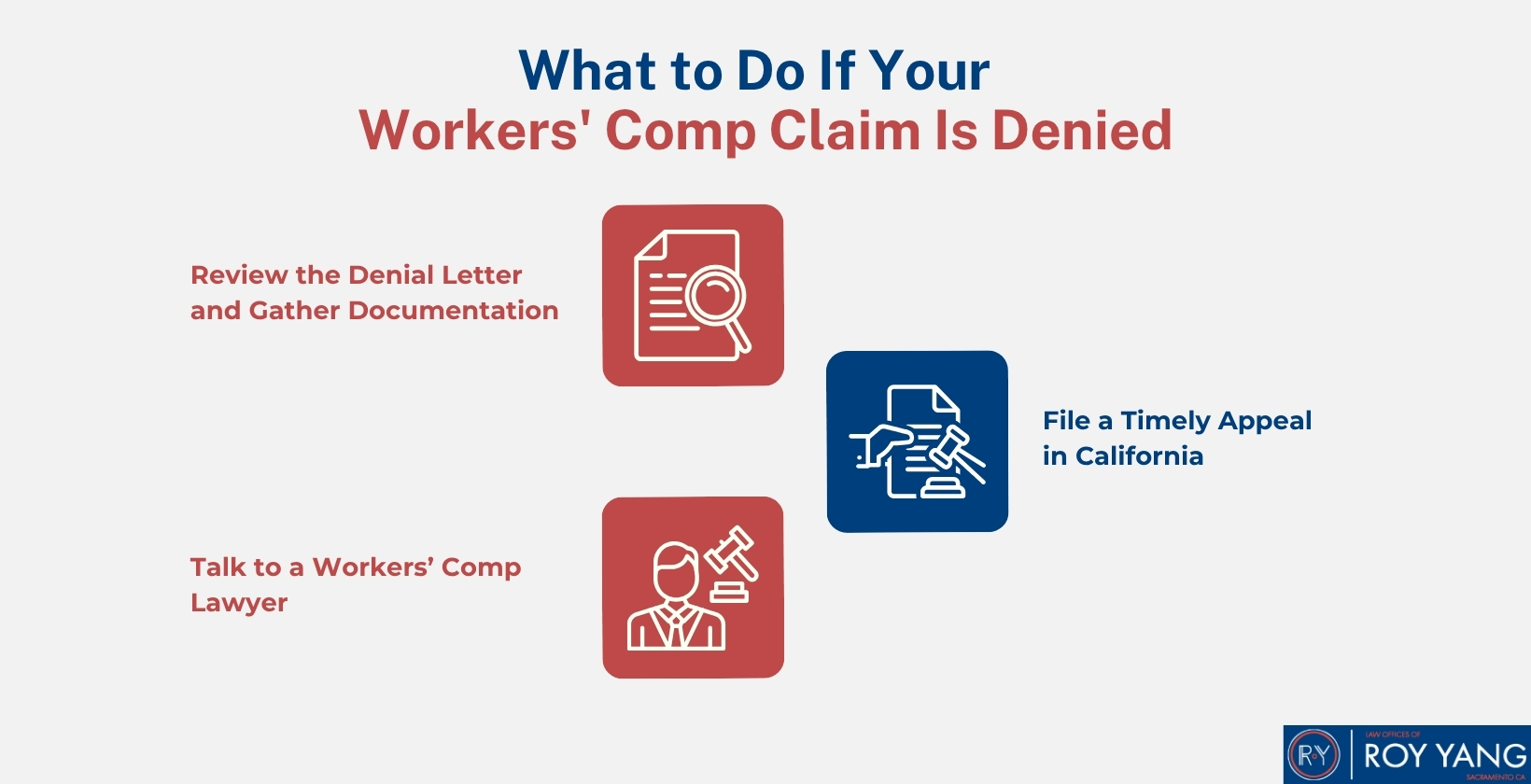 What to do If your workers' comp claim is denied