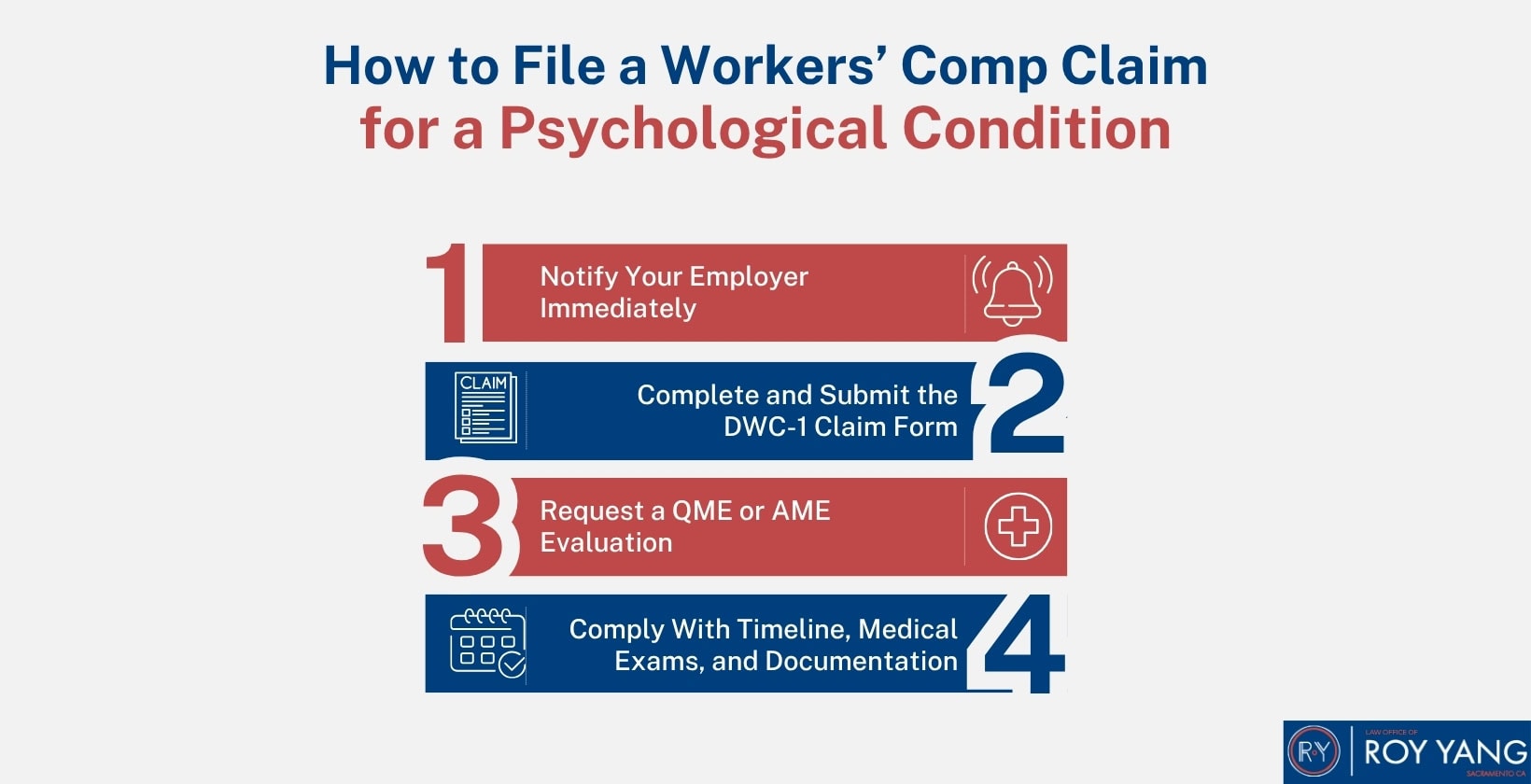 How to file a workers’ comp claim for a psychological condition